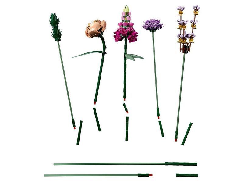 Конструктор Лего Креатор Эксперт букет цветов набор для сборки Lego Creator Flower Bouquet 10280 10280 фото