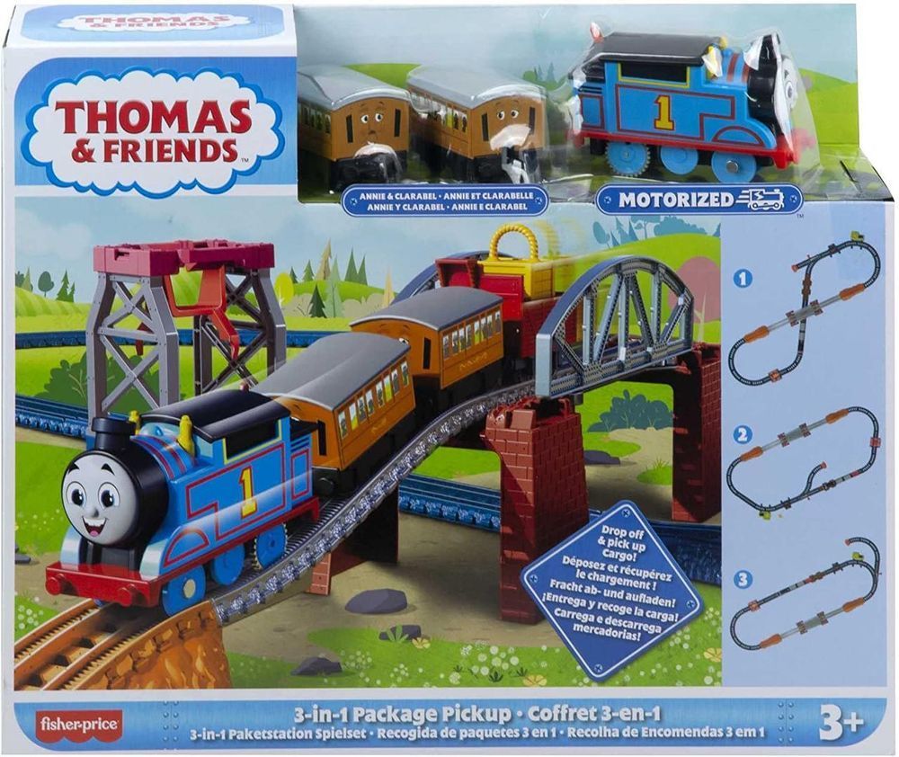 Залізниця Томас перевезення вантажу Fisher-Price ігровий набір Thomas Cargo HGX64 HGX64 фото