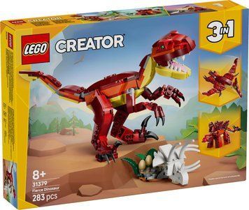 Конструктор Лего Креатор лютий динозавр для складання Lego Creator Fierce Dinosaur 31379 31379 фото