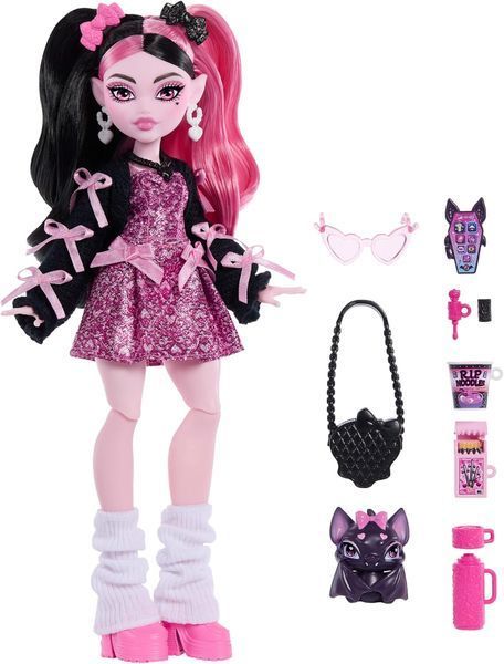 Лялька Монстер Хай Дракулаура Монстро Monster High Draculaura JHK29 JHK29 фото