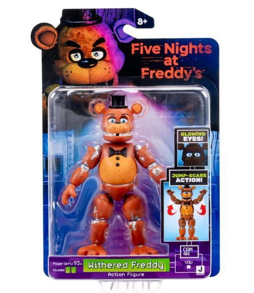 Фігурка Фредді Фазбер П'ять ночей у Фредді 5 дюймів Five Nights at Freddy's Withered Freddy Jazwares FNF0104 FNF0104 фото
