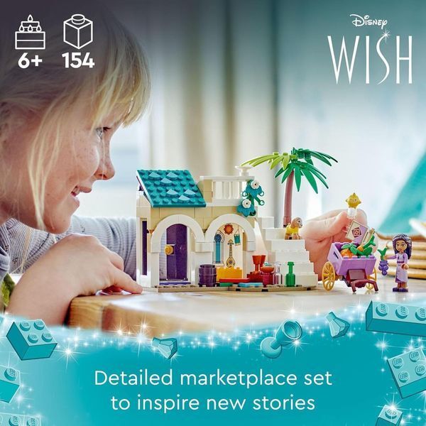 Конструктор Лего Дисней Аша в городе Розас игровой набор Lego Disney Wish Asha in The City of Rosas 43223 43223 фото