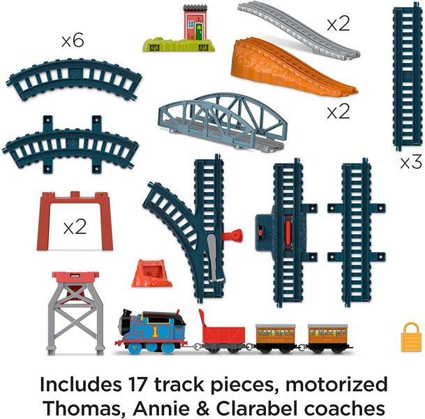 Железная дорога Томас перевозка груза Fisher-Price игровой набор Thomas Cargo HGX64 HGX64 фото