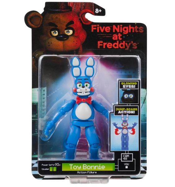 Фигурка Бонни Пять ночей у Фредди со светящимися глазами Toy Bonnie Jazwares 5 дюймов FNF0099 FNF0099 фото