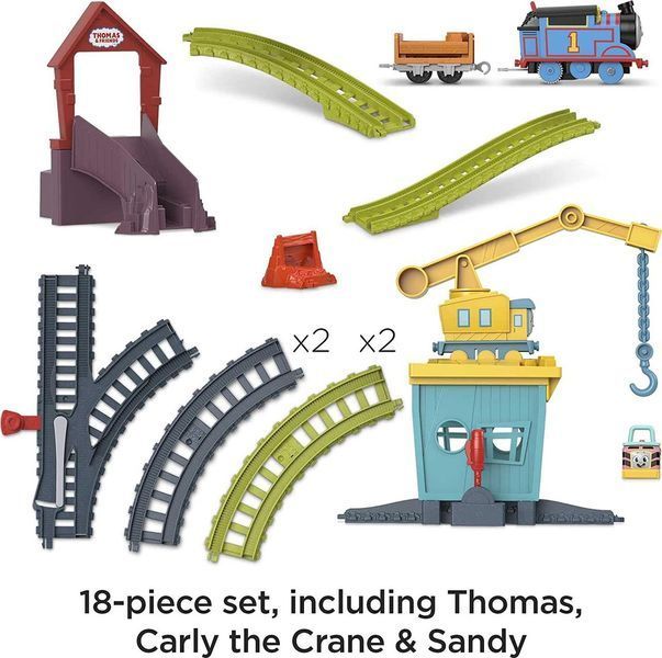 Железная дорога Томас и друзья перевозка груза Fisher-Price Thomas Friends HDY58 фото