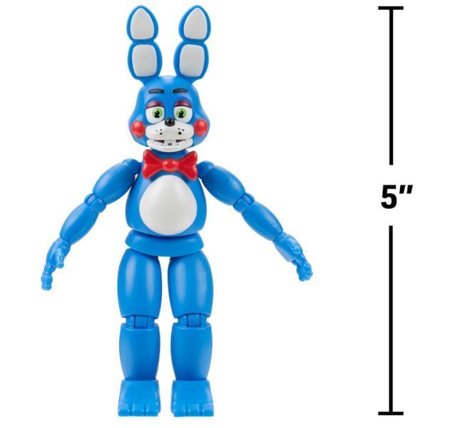 Фигурка Бонни Пять ночей у Фредди со светящимися глазами Toy Bonnie Jazwares 5 дюймов FNF0099 FNF0099 фото