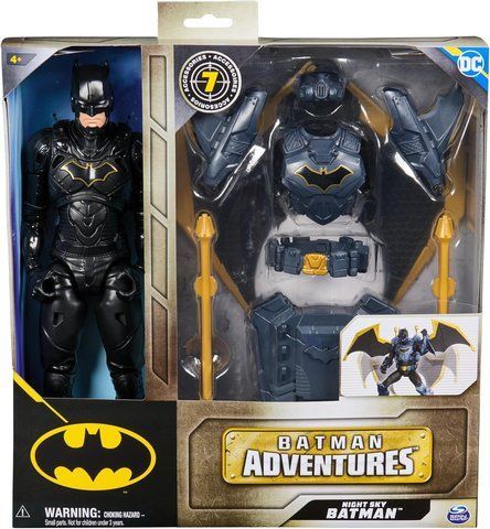 Фігурка Бетмен Нічне небо з розкладними крилами 29см Batman Figure Spin Master DC Comics 6070532 6070532 фото
