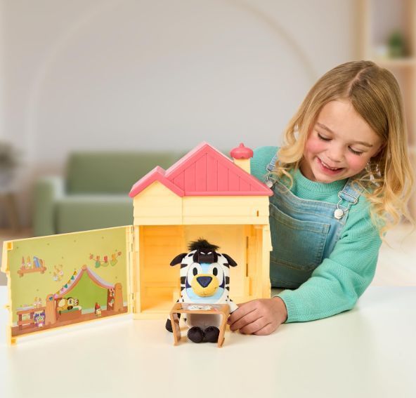 Ігровий набір Будинок Блуї з плюшевою іграшкою сюрприз Bluey Moose Toys 17660 17660 фото