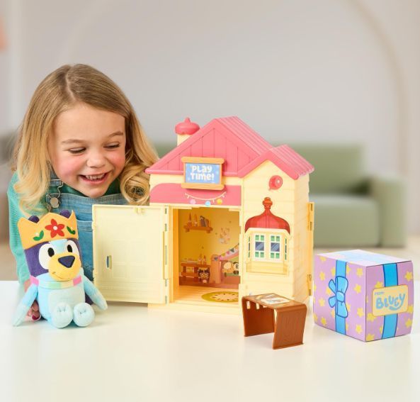 Ігровий набір Будинок Блуї з плюшевою іграшкою сюрприз Bluey Moose Toys 17660 17660 фото