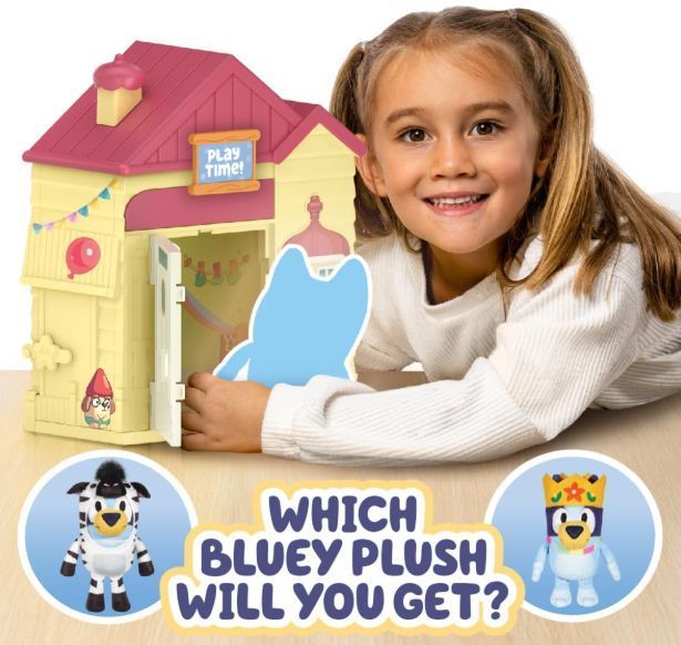 Ігровий набір Будинок Блуї з плюшевою іграшкою сюрприз Bluey Moose Toys 17660 17660 фото