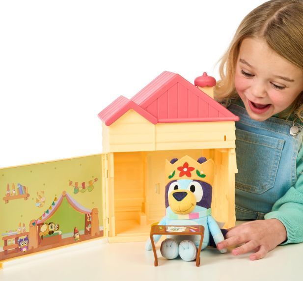 Ігровий набір Будинок Блуї з плюшевою іграшкою сюрприз Bluey Moose Toys 17660 17660 фото