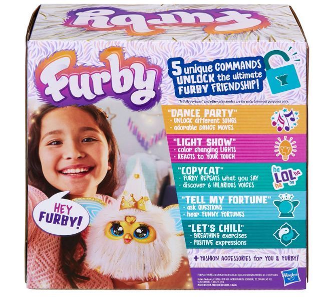 Інтерактивна іграшка Фербі Золотий гламур Хасбро Furby Gold Glam Hasbro G1938 G1938 фото