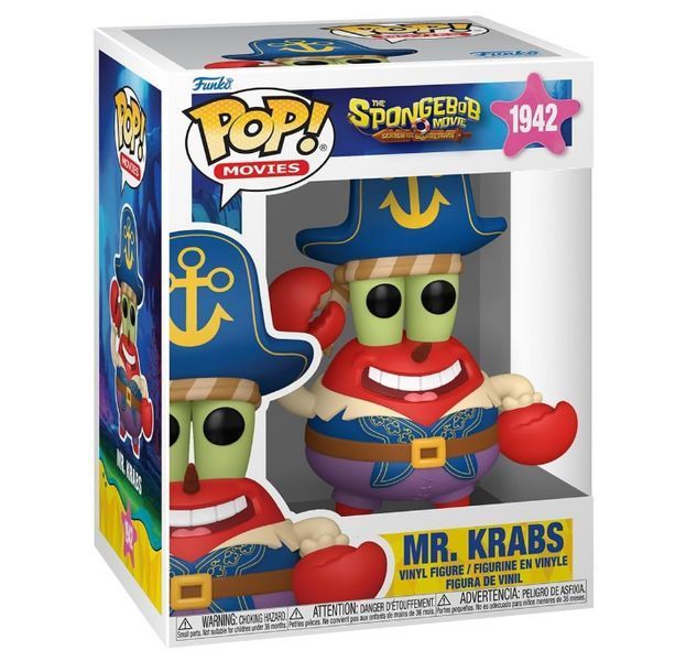 Фигурка Фанко ПОП Мистер Крабс пират Губка Боб фильм Funko POP! 86309 86309 фото