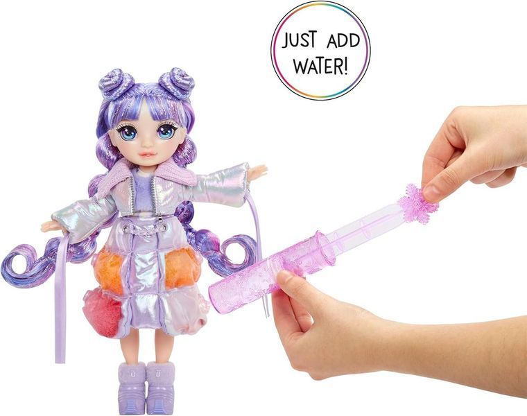 Лялька Рейнбоу Хай зимова серія Віолетта зимові вбрання Rainbow High Winter Wonderland Violet 514558 514558 фото