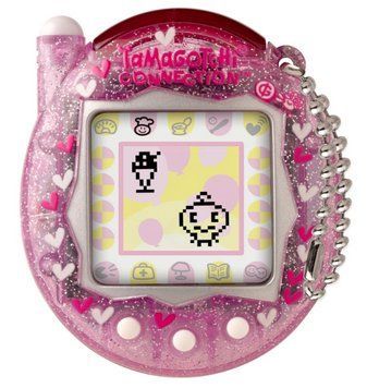 Тамагочі рожевий блиск цифровий улюбленець Bandai Tamagotchi Connection Pink Glitter 43416 43416 фото