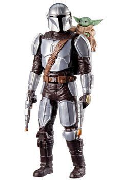 Коллекционная фигурка Мандалорец с Йодой 28 см Star Wars The Mandalorian Hasbro G2842 G2842 фото