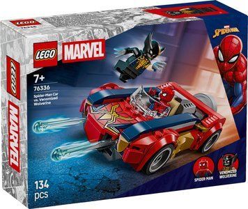 Конструктор Лего машина Людини-павука проти веномізованого Росомахи Lego Super Heroes Spider-Man vs Venomized Wolverine 76336 76336 фото