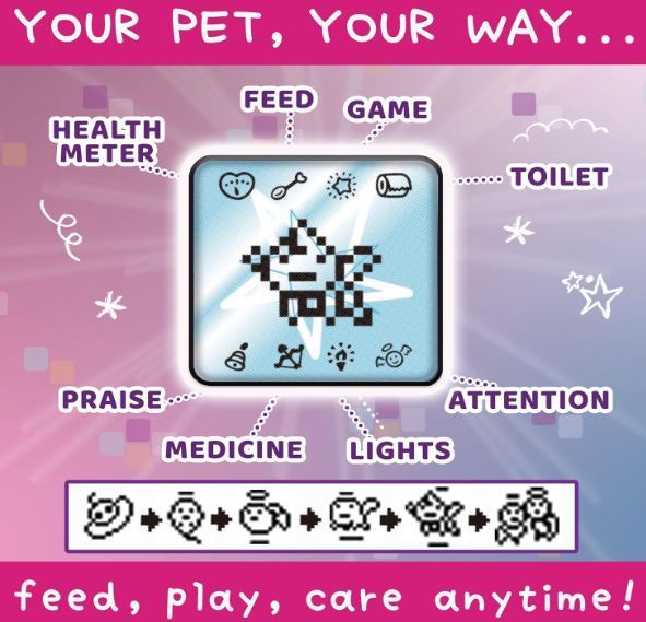 Тамагочи свой ангел ангельское кружево цифровой питомец Bandai Tamagotchi Angel Lace 46161 46161 фото