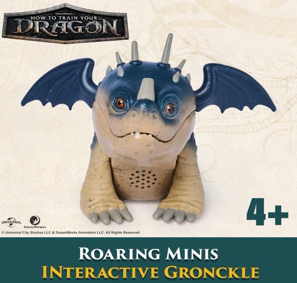 Интерактивная игрушка дракон Гронкл Как приручить дракона DreamWorks Dragons Spin Master 6074245 6074245 фото