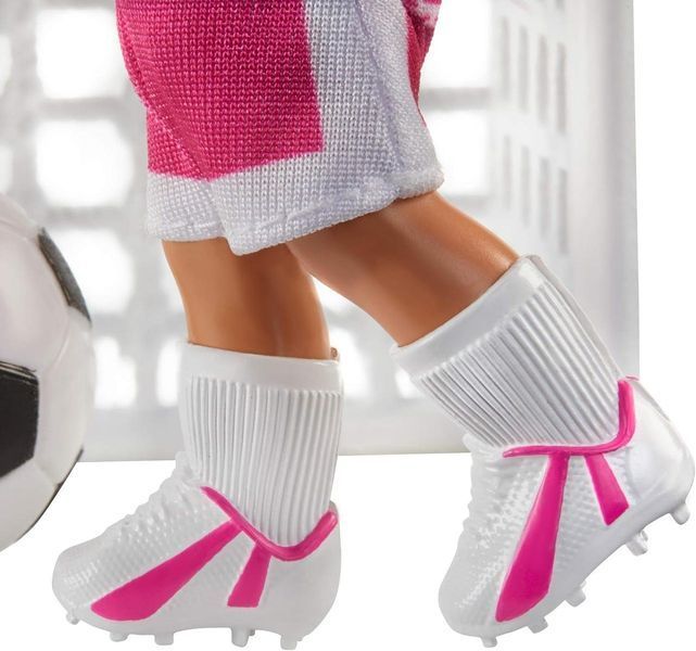 Кукла Барби тренер по футболу футбольный набор для девочек Barbie Soccer Coach GJM71 фото