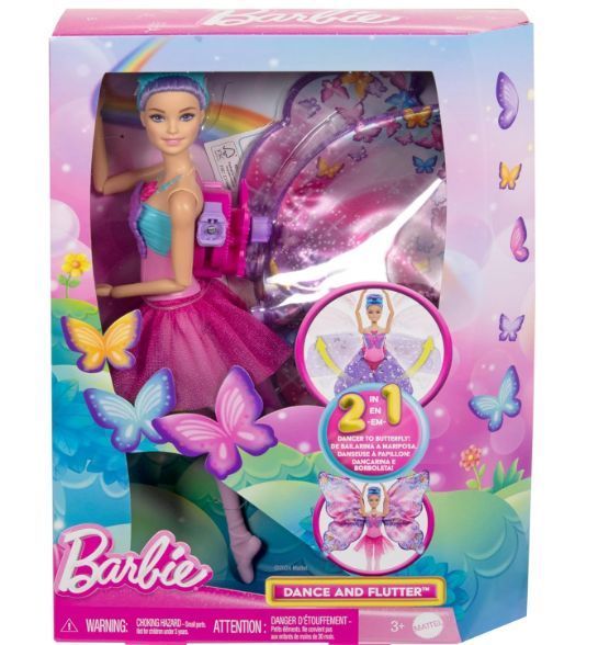 Кукла Барби бабочка-балерина с крыльями танцует Barbie Butterfly Dancer HXJ10 HXJ10 фото