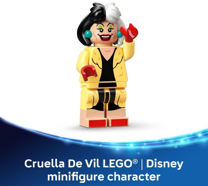 Конструктор ЛЕГО Дісней Круелла Де Віль з машиною LEGO Disney Cruella De Vil's Car 43277 43277 фото
