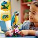 Конструктор Лего Креатор 3 в 1 екзотичні тварини папуга рибка жаба LEGO Creator 31136 31136 фото 5