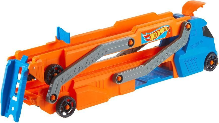 Автовоз Хот Вилс грузовик молниеносный автотранспортер Hot Wheels Lightning Transporter HYT83 HYT83 фото