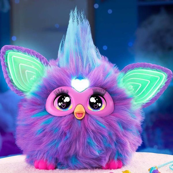 Интерактивная игрушка Ферби фиолетовый с аксессуарами Furby Purple F6743 фото