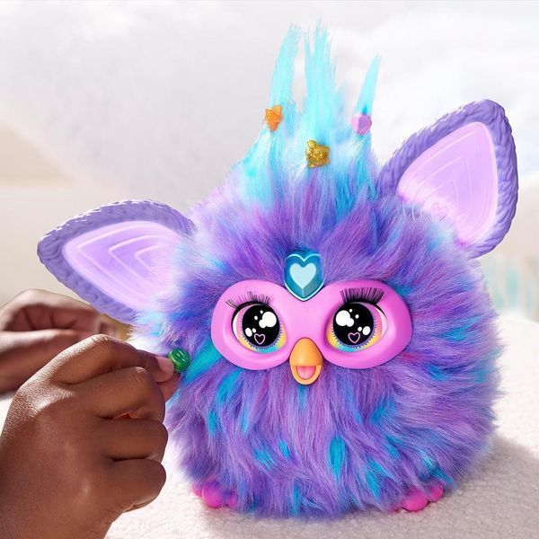 Интерактивная игрушка Ферби фиолетовый с аксессуарами Furby Purple F6743 фото