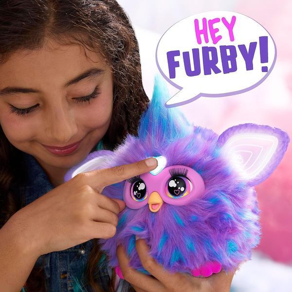 Интерактивная игрушка Ферби фиолетовый с аксессуарами Furby Purple F6743 фото