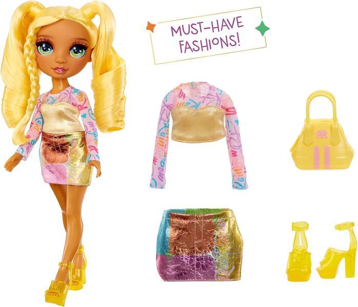 Лялька Рейнбоу Хай Санні модниця Rainbow High Sunny Fashion 547570 547570 фото