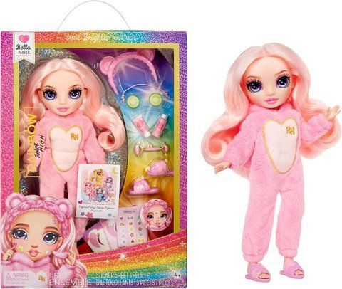 Лялька Рейнбоу Хай піжамна вечірка Белла з аксесуарами Rainbow High PJ Party Bella 503675 503675 фото