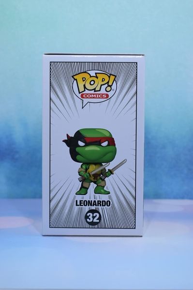 Фігурка Фанко Поп Черепашки-ніндзя Леонардо вінілова фігурка Funko Pop Ninja Leonardo 60652 60652 фото