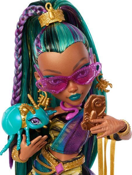 Лялька Монстер Хай Нефера Де Ніл з вихованцем Monster High Nefera De Nile JDR48 JDR48 фото