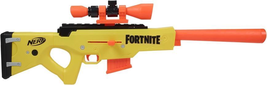Бластер Нерф Фортнайт снайперская винтовка BASR-L Bolt стреляет далеко Nerf Fortnite BASR-L E7522 E7522 фото