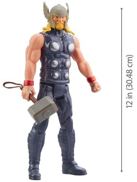 Фігурка Марвел Тор Месники серія героїв титанів 30 см Hasbro Marvel Avengers Titan Thor E7879 E7879 фото