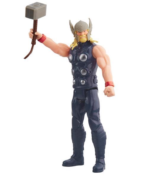 Фігурка Марвел Тор Месники серія героїв титанів 30 см Hasbro Marvel Avengers Titan Thor E7879 E7879 фото