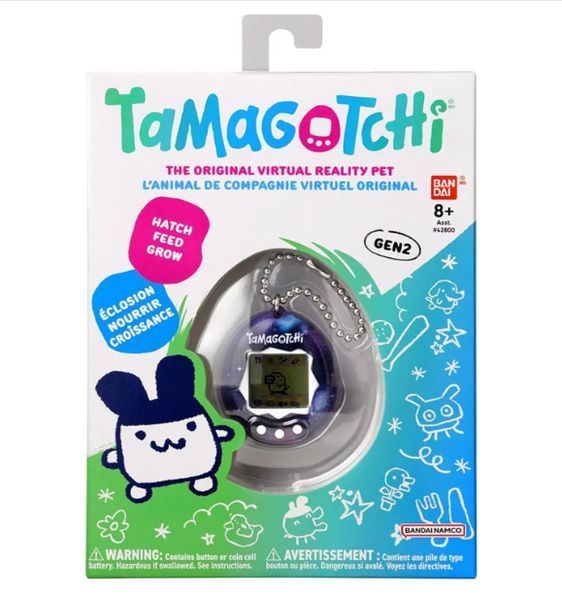 Електронний вихованець Тамагочі Original Galaxy Shell ретро Tamagotchi Virtual Pet Bandai 42933 42933 фото