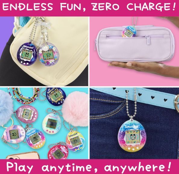 Електронний вихованець Тамагочі Original Galaxy Shell ретро Tamagotchi Virtual Pet Bandai 42933 42933 фото