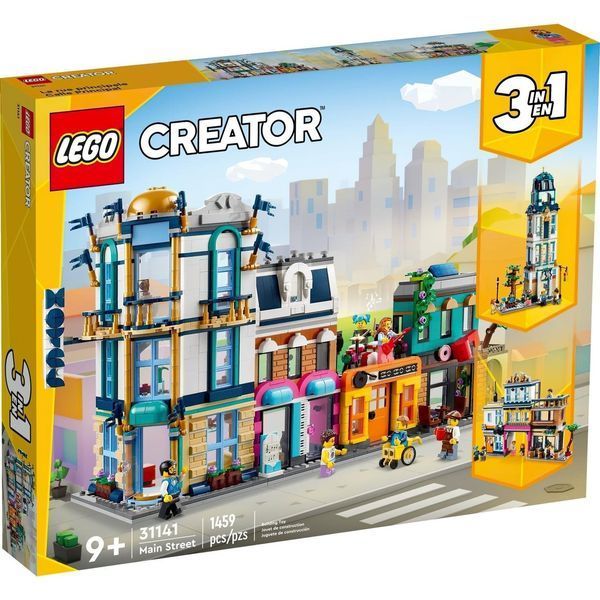 Конструктор Лего Креатор 3 в 1 центральна вулиця міста Lego Creator Main Street 31141 31141 фото