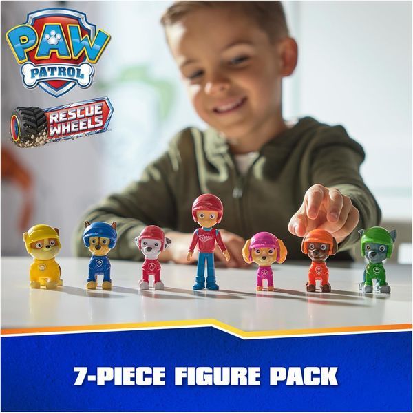 Набор фигурок Щенячий патруль отважная команда из 7 фигурок игровой набор Paw Patrol 6071045 6071045 фото