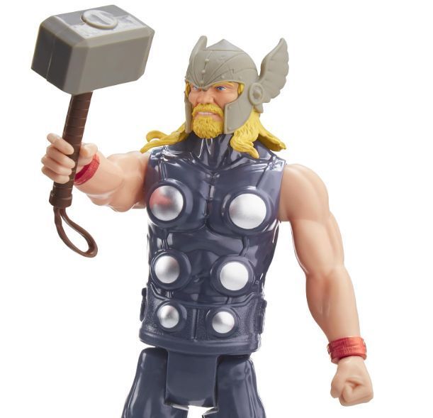Фігурка Марвел Тор Месники серія героїв титанів 30 см Hasbro Marvel Avengers Titan Thor E7879 E7879 фото