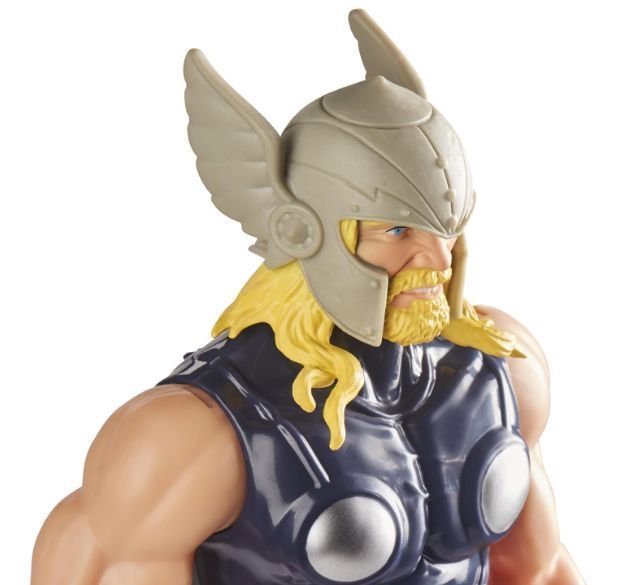Фігурка Марвел Тор Месники серія героїв титанів 30 см Hasbro Marvel Avengers Titan Thor E7879 E7879 фото