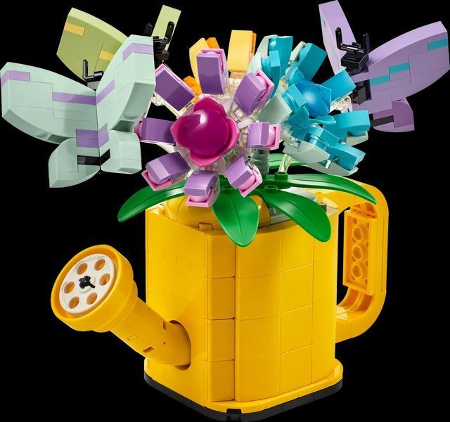 Конструктор Лего Креатор 3 в 1 цветы в лейке декоративный набор Lego Creator Flowers in Watering Can 31149 31149 фото