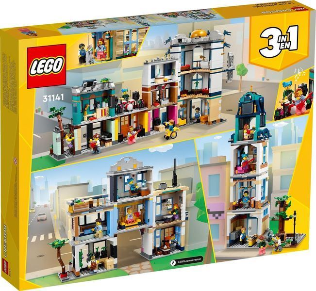 Конструктор Лего Креатор 3 в 1 центральна вулиця міста Lego Creator Main Street 31141 31141 фото
