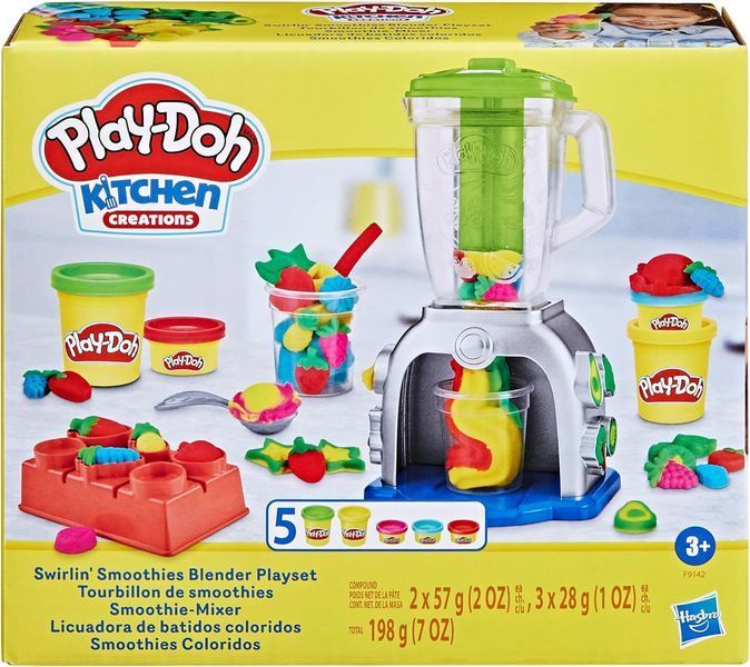 Пластелін Плей До блендер для смузі ігровий набір з масою Play-Doh Smoothie Blender F9142 F9142 фото