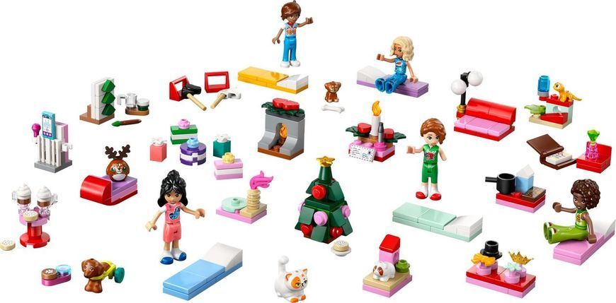 Конструктор Лего Френдс адвент новогодний календарь праздничный набор Lego Friends Advent Calendar 42668 42668 фото