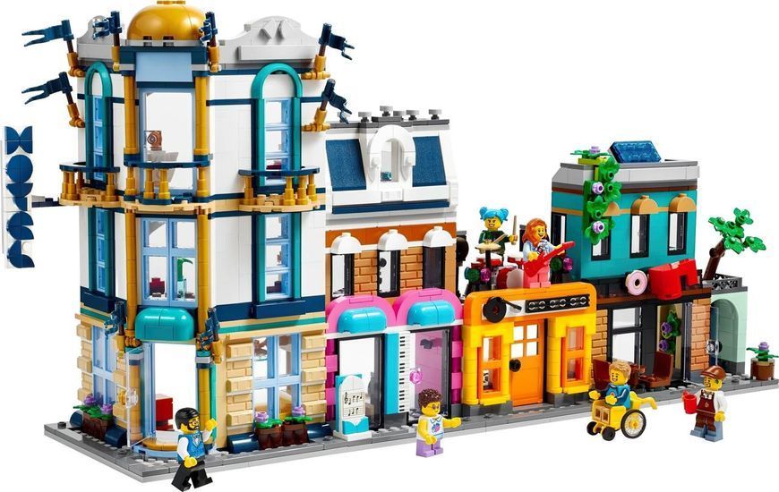 Конструктор Лего Креатор 3 в 1 центральна вулиця міста Lego Creator Main Street 31141 31141 фото