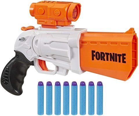 Бластер Нерф Фортнайт Молот потужна стріляюча іграшка Nerf Fortnite SR Blaster E9391 фото